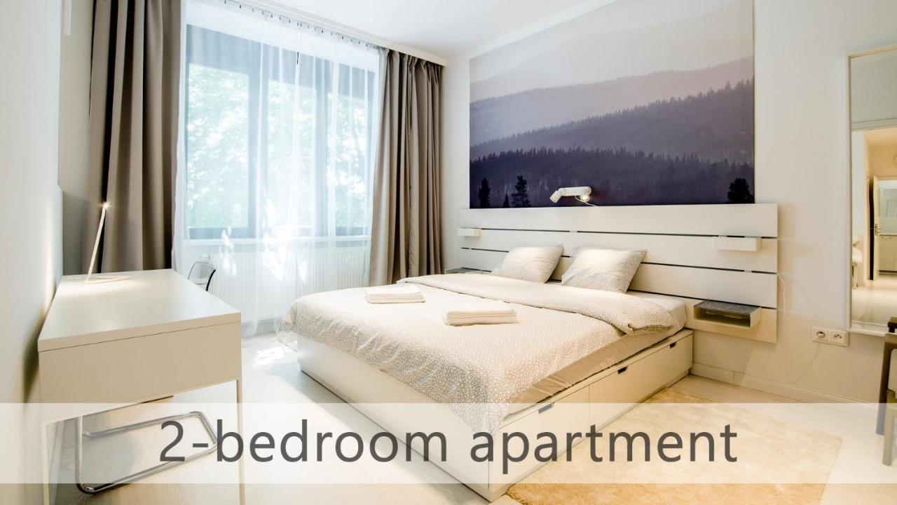 White Apartments With Ac By Kovee Bratislava Extérieur photo