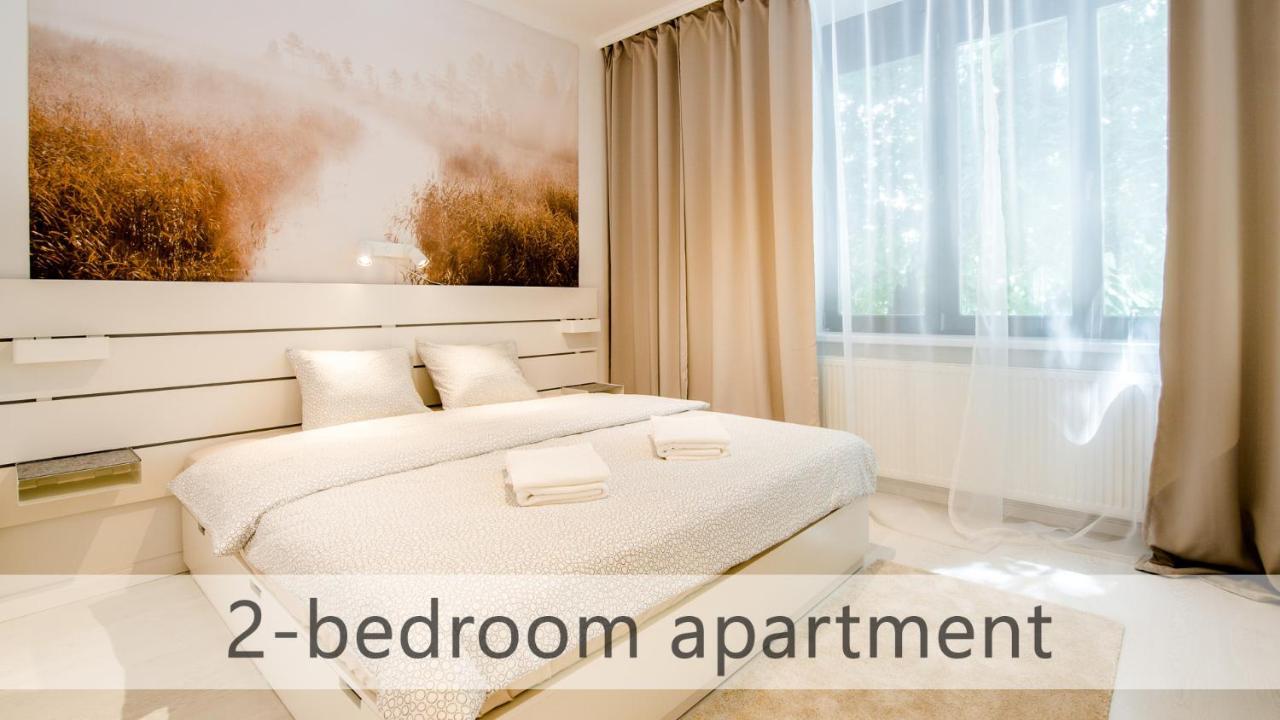 White Apartments With Ac By Kovee Bratislava Extérieur photo